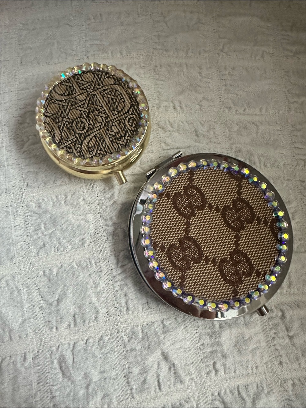 For Kelli - Upcycled Mirror & Case